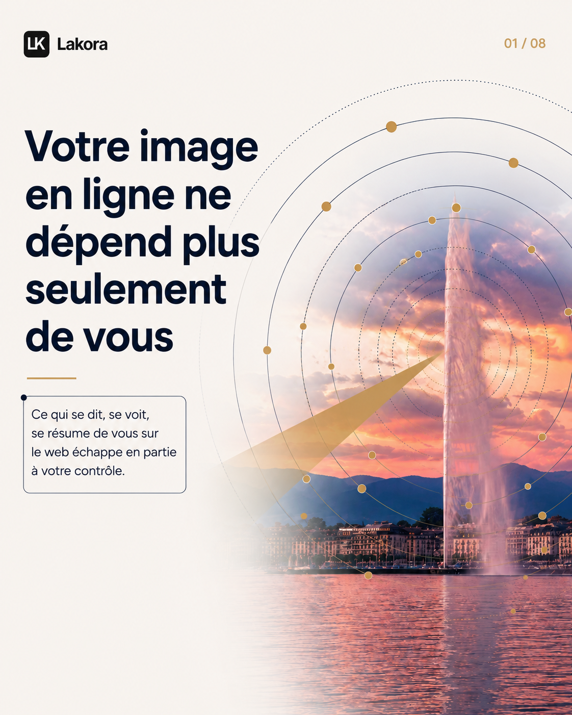 Extrait d'analyse Lakora — visibilité digitale